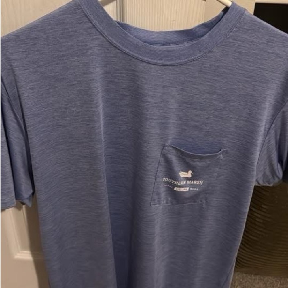 Southern Marsh Blue Men's Shirt